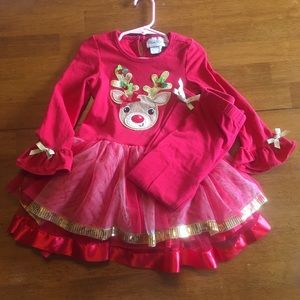 Christmas Reindeer Top and Bottom Set